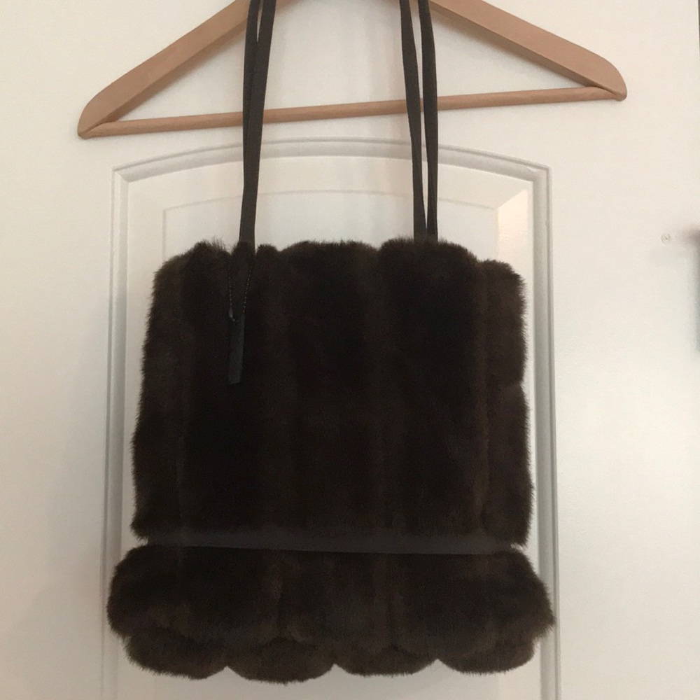 Ladies fluffy purse